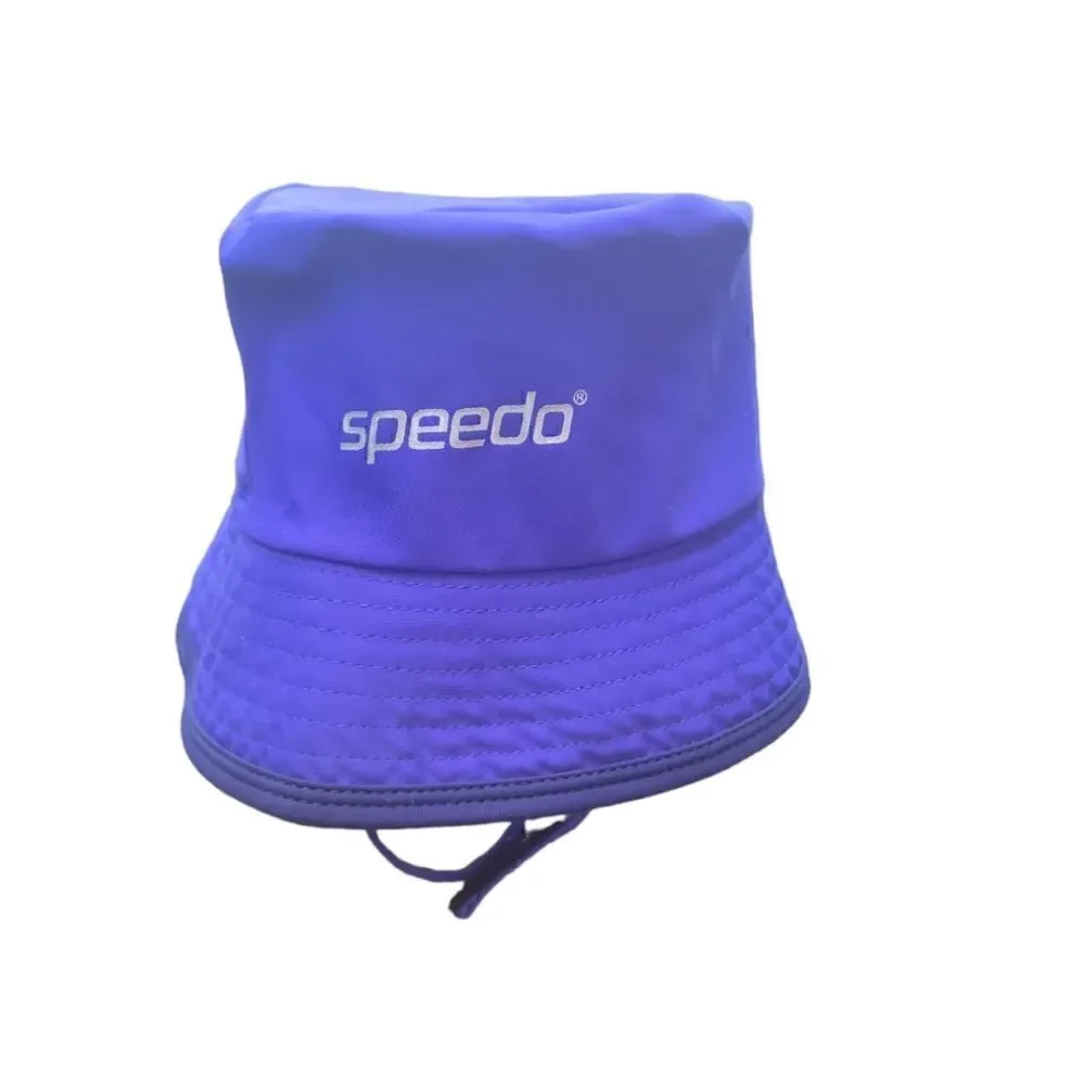 SPEEDO Toddler Boys UV Bucket Hat Blue Summer Sun Hat S/M